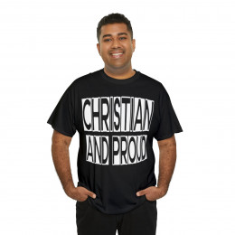 Christian And Proud 3 Men's Short Sleeve Tee