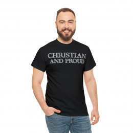 Christian And Proud  Men's Short Sleeve Tee