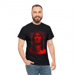 Jesus Of Nazareth Red Unisex Short Sleeve Tee