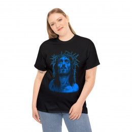 Jesus Of Nazareth Blue Unisex Short Sleeve Tee