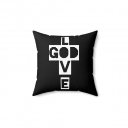 Copy of Love God Spun Polyester Square Pillow