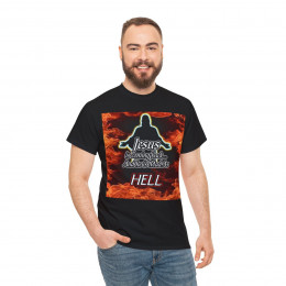 Jesus  Is Coming Back and He Is Mad As Hell Fire Unisex Short Sleeve Tee